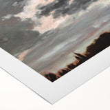 Realism Cloud Study Art Print - Dramatic Sky by Menzel