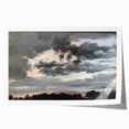 Realism Cloud Study Art Print - Dramatic Sky by Menzel