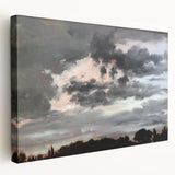 Realism Cloud Study Art Print - Dramatic Sky by Menzel