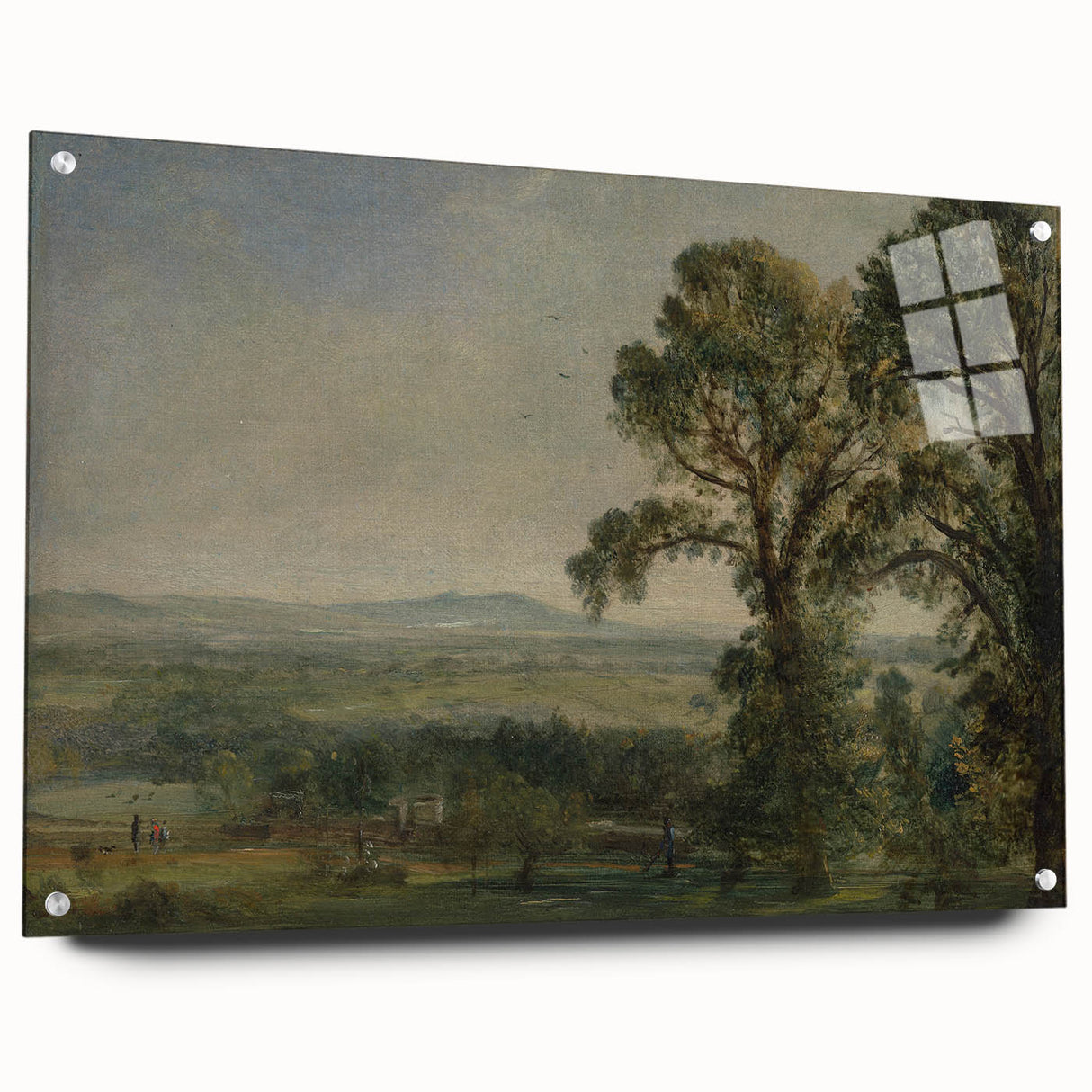 Romanticism Art: Bardon Hill by John Constable