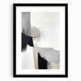 Canvas Art for Dining Area – Minimalist Abstract Black & Gray