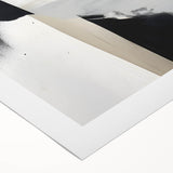 Canvas Art for Dining Area – Minimalist Abstract Black & Gray