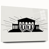 Expressionist Art - Temple with Two Hearts by Leo Gestel Wall Art