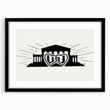 Expressionist Art - Temple with Two Hearts by Leo Gestel Wall Art