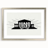 Expressionist Art - Temple with Two Hearts by Leo Gestel Wall Art