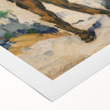 Impressionist Painting - Man with a Vest by Cézanne Wall Art Print