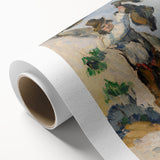 Impressionist Painting - Man with a Vest by Cézanne Wall Art Print