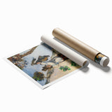 Impressionist Painting - Man with a Vest by Cézanne Wall Art Print