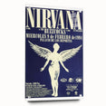 Nirvana Concert Poster - Retro Angel Art - Vintage 90s Rock Print