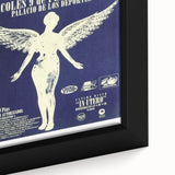 Nirvana Concert Poster - Retro Angel Art - Vintage 90s Rock Print