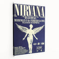 Nirvana Concert Poster - Retro Angel Art - Vintage 90s Rock Print
