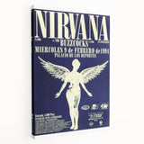 Nirvana Concert Poster - Retro Angel Art - Vintage 90s Rock Print