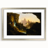 Romanticism Art: The Subsiding of the Waters by Thomas Cole