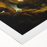 Romanticism Art: The Subsiding of the Waters by Thomas Cole