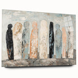 Minimalist Abstract Living Room Wall Art – Large Canvas & Framed Print