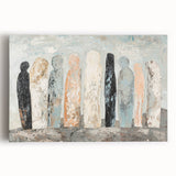 Minimalist Abstract Living Room Wall Art – Large Canvas & Framed Print