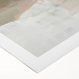 Abstract minimalist wall art on rolled canvas showcasing soft pastel colors and geometric shapes, perfect for modern home decor. Ideal for stylish interiors.