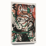 Abstract Expressionism: Birth of Horses | Vibrant Expressionist Wall Art