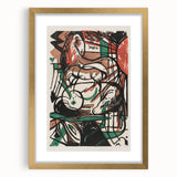 Abstract Expressionism: Birth of Horses | Vibrant Expressionist Wall Art