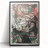 Abstract Expressionism: Birth of Horses | Vibrant Expressionist Wall Art