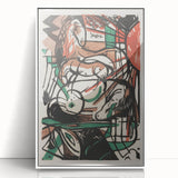 Abstract Expressionism: Birth of Horses | Vibrant Expressionist Wall Art