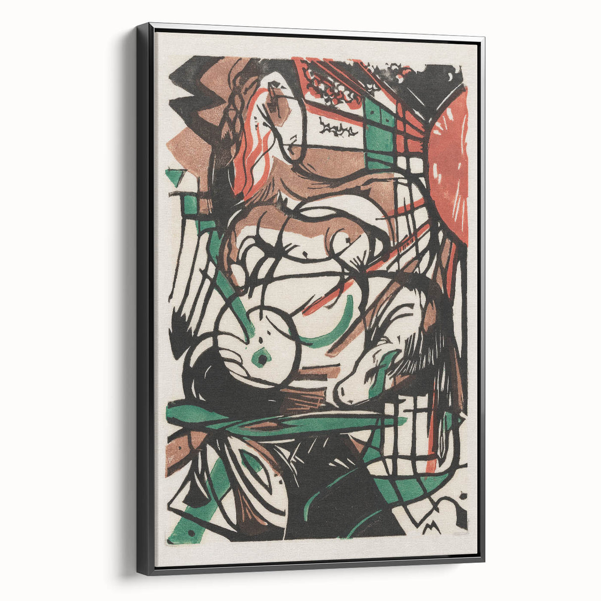 Abstract Expressionism: Birth of Horses | Vibrant Expressionist Wall Art