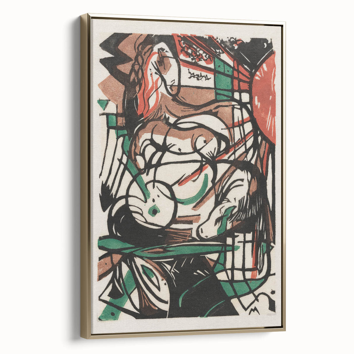 Abstract Expressionism: Birth of Horses | Vibrant Expressionist Wall Art