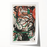 Abstract Expressionism: Birth of Horses | Vibrant Expressionist Wall Art