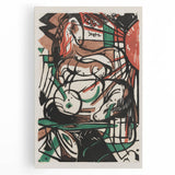 Abstract Expressionism: Birth of Horses | Vibrant Expressionist Wall Art