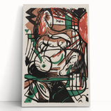 Abstract Expressionism: Birth of Horses | Vibrant Expressionist Wall Art