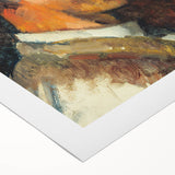 Impressionist Portrait - Man with Pipe by Cézanne Wall Art Print