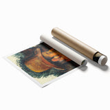 Impressionist Portrait - Man with Pipe by Cézanne Wall Art Print