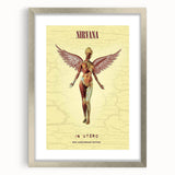 Nirvana In Utero Retro Wall Art | Vintage Poster Art