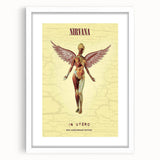 Nirvana In Utero Retro Wall Art | Vintage Poster Art