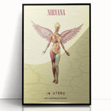 Nirvana In Utero Retro Wall Art | Vintage Poster Art