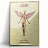 Nirvana In Utero Retro Wall Art | Vintage Poster Art