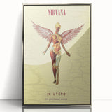 Nirvana In Utero Retro Wall Art | Vintage Poster Art