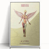 Nirvana In Utero Retro Wall Art | Vintage Poster Art