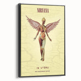 Nirvana In Utero Retro Wall Art | Vintage Poster Art
