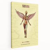 Nirvana In Utero Retro Wall Art | Vintage Poster Art