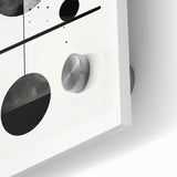 Modern Dining Room Wall Art – Minimalist Geometric Balance Print