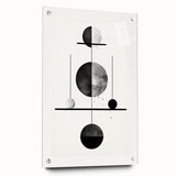 Modern Dining Room Wall Art – Minimalist Geometric Balance Print