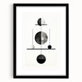 Modern Dining Room Wall Art – Minimalist Geometric Balance Print