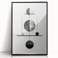 Modern Dining Room Wall Art – Minimalist Geometric Balance Print