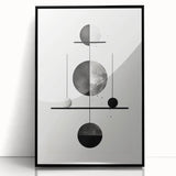 Modern Dining Room Wall Art – Minimalist Geometric Balance Print