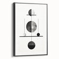 Modern Dining Room Wall Art – Minimalist Geometric Balance Print