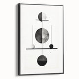 Modern Dining Room Wall Art – Minimalist Geometric Balance Print