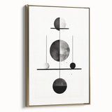 Modern Dining Room Wall Art – Minimalist Geometric Balance Print