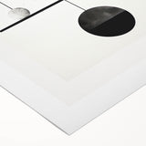 Modern Dining Room Wall Art – Minimalist Geometric Balance Print