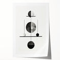 Modern Dining Room Wall Art – Minimalist Geometric Balance Print